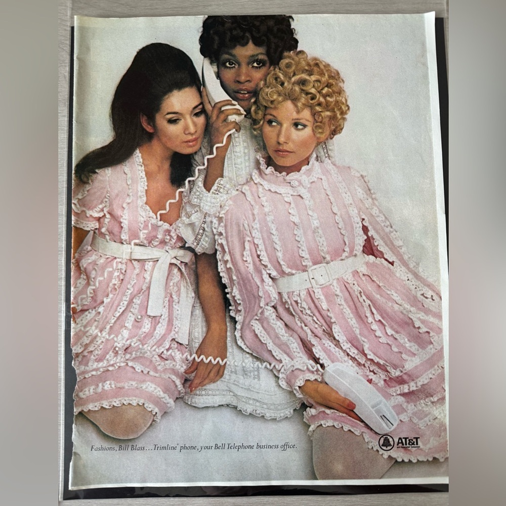 Vintage AT&T Advertising Print